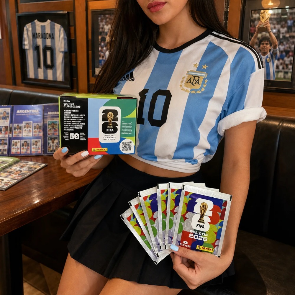 Blister Plaster Sport - Panini Sticker Pack 2026 FIFA World