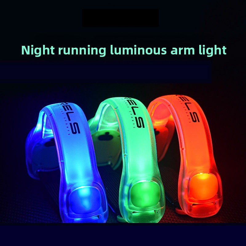 Running Gear For Night - Rechargeable LED Light-Up Arm/Leg Band –