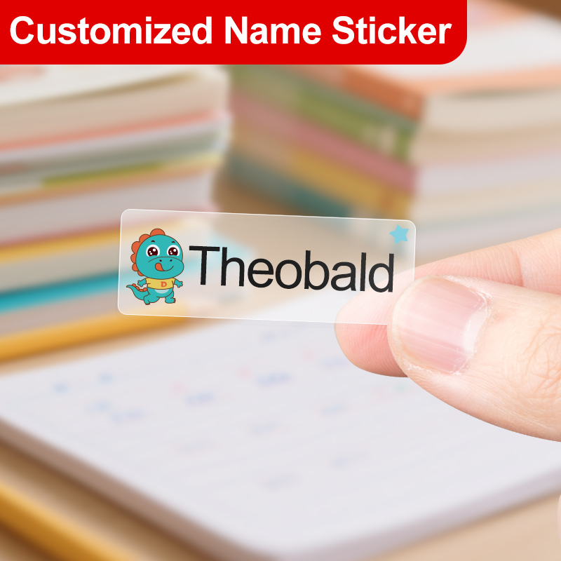 Blister Plaster Sport - Custom Waterproof Transparent Stickers - School