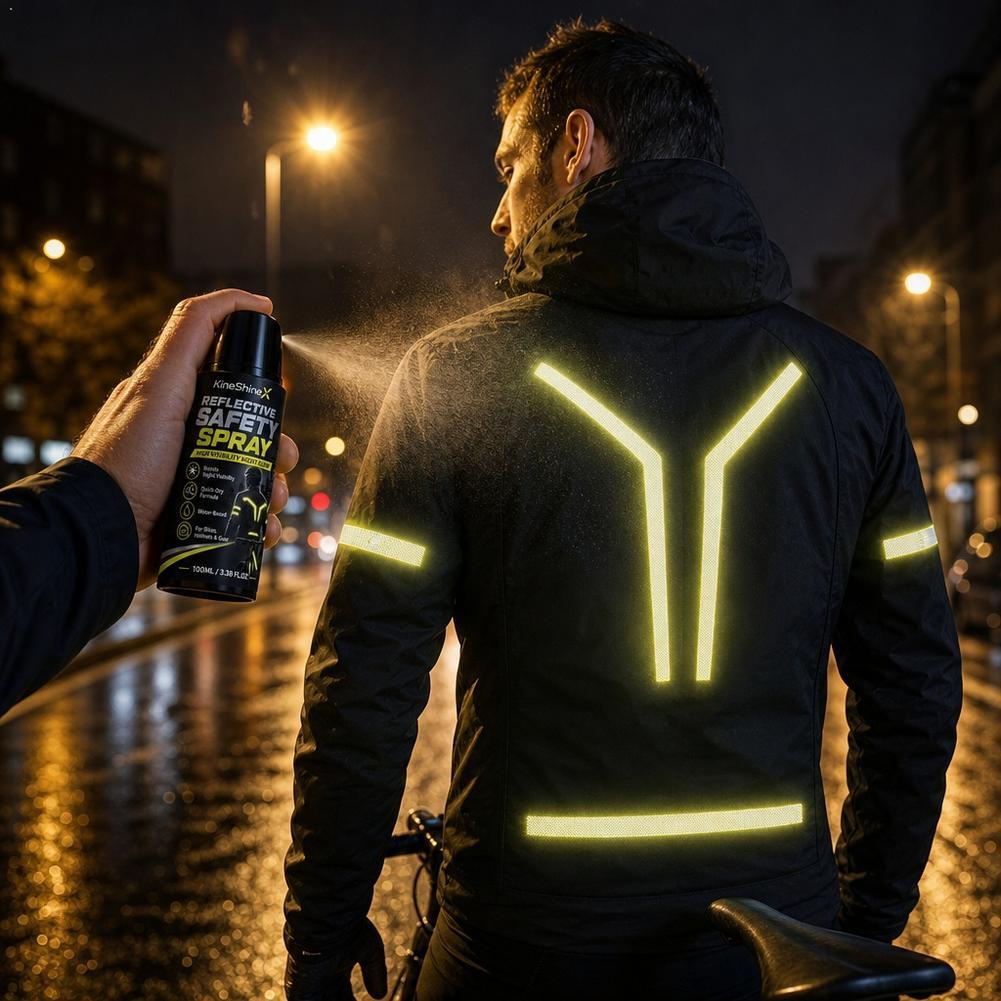 Running Gear For Night - Night Reflective Safety Spray High Visibility