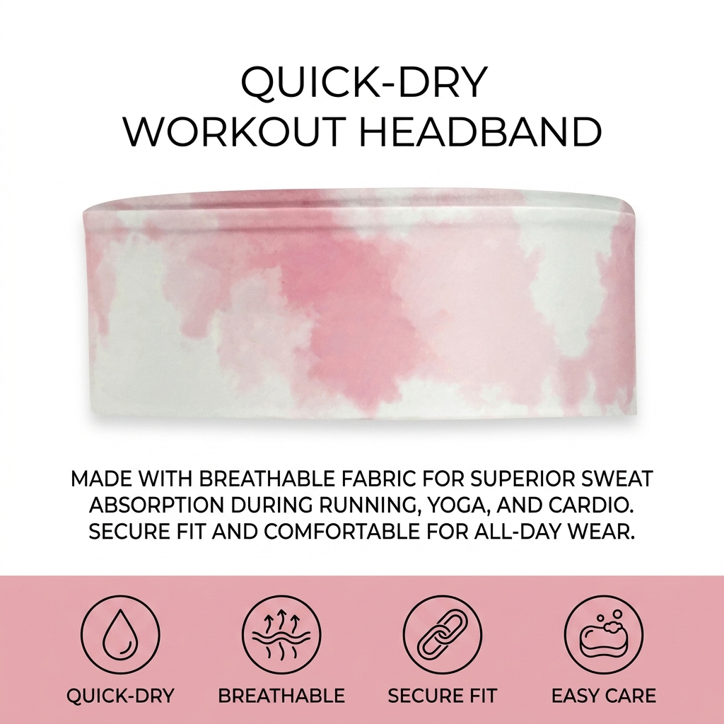 Breathable Sports Headband Swe - Running Gear Headband recension och pris
