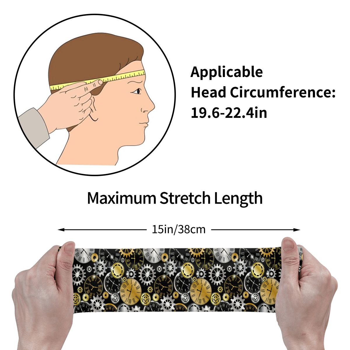 Sports Headband Portable Hair  - Running Gear Headband recension och pris