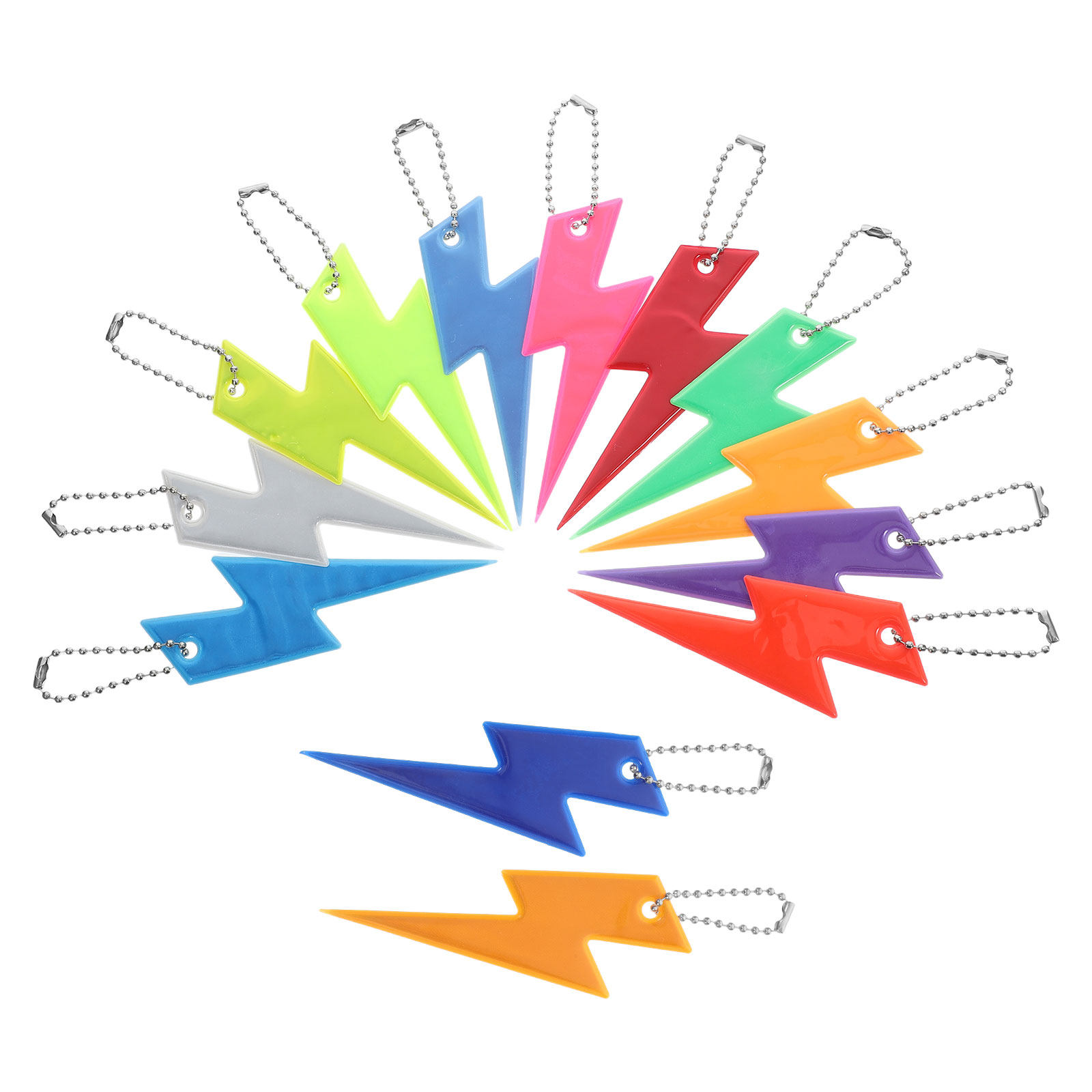 13Pcs Reflective Keychain Back - Running Gear For Night recension och pris