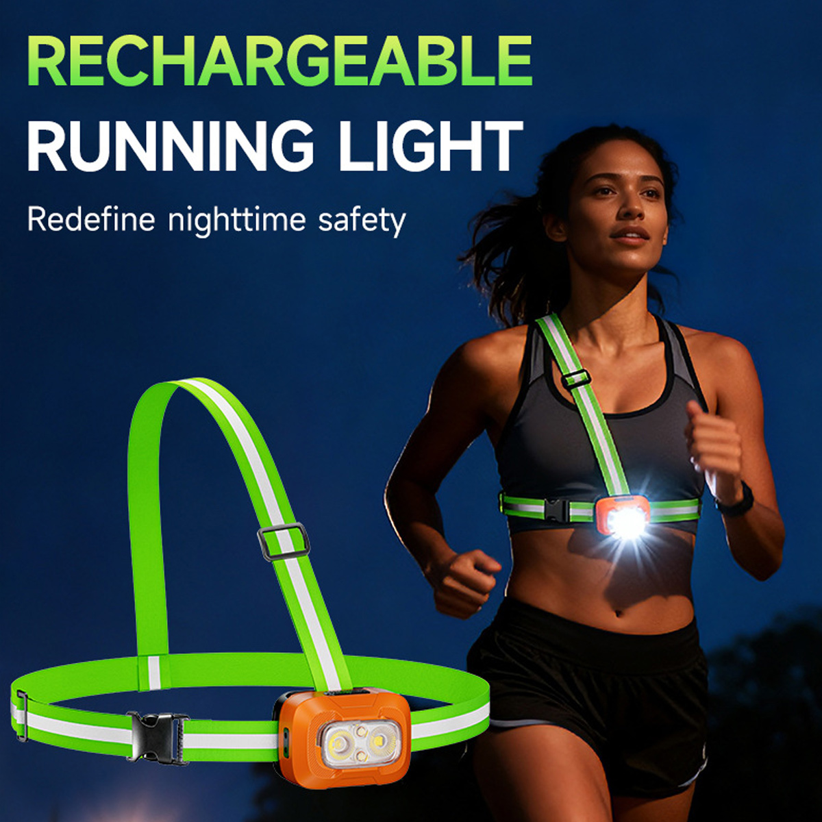 Running Light USB Rechargeable - Running Gear For Night recension och pris