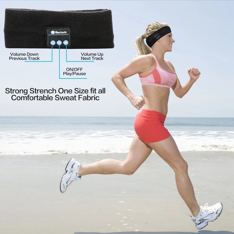 Wireless Bluetooth Earphone Sl - Running Gear Headband recension och pris