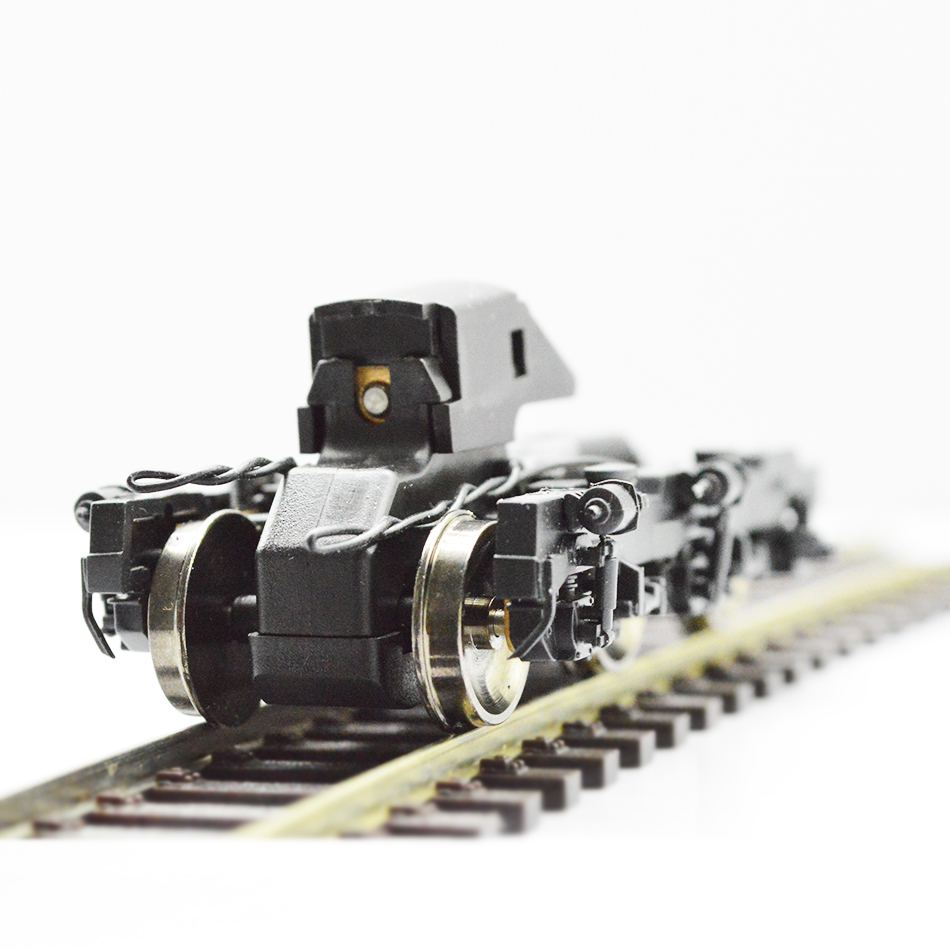 Model Train Powered Bogie Asse - Running Gear Train recension och pris