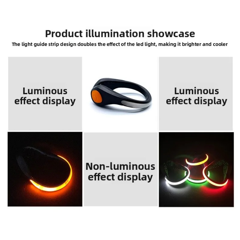 New Luminous Shoe Clip Light L - Running Gear For Night recension och pris