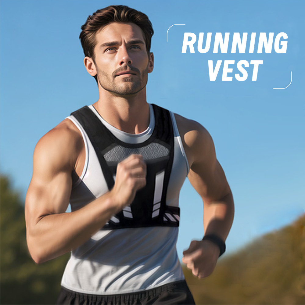 Reflective Running Vest with P - Running Gear For Night recension och pris