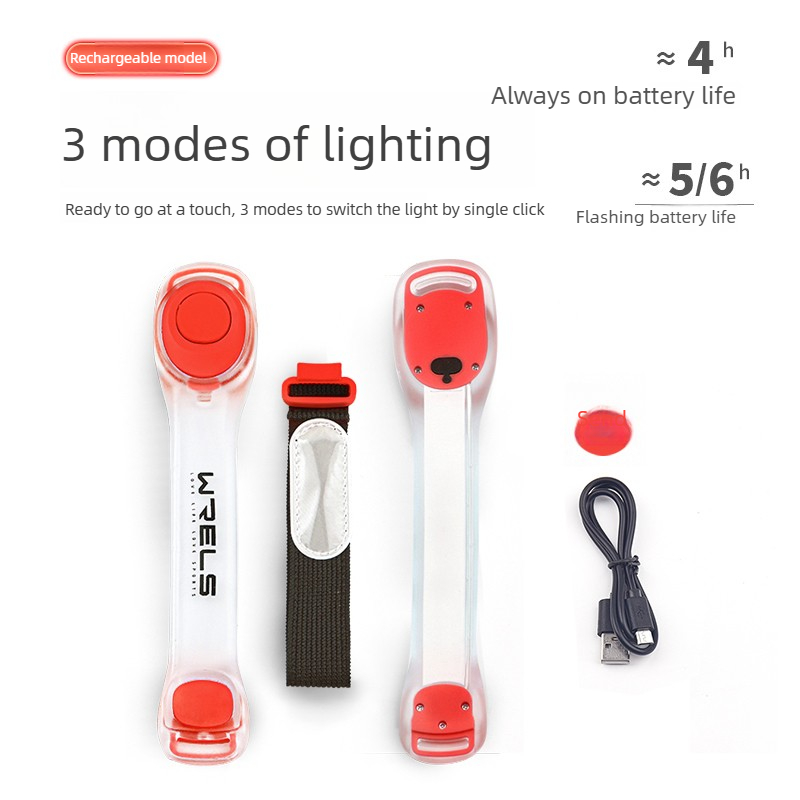 Rechargeable LED Light-Up Arm/ - Running Gear For Night recension och pris