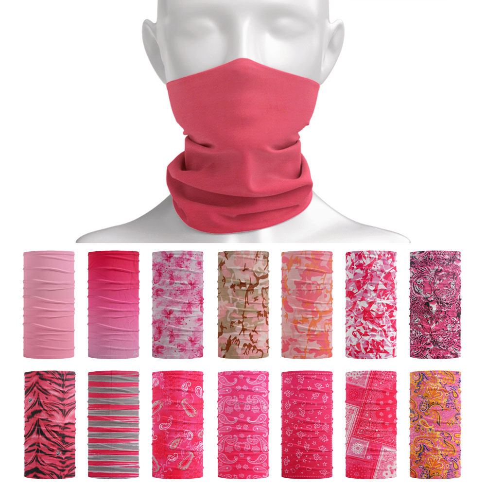 Pink Seamless Outdoor Bandana  - Running Gear Headband recension och pris