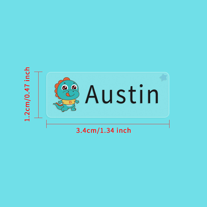 Custom Name Stickers-Waterproo - Blister Plaster Sport recension och pris