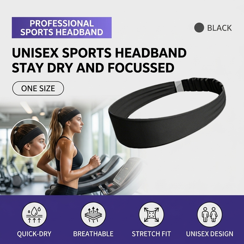 Breathable Sports Headband Moi - Running Gear Headband recension och pris