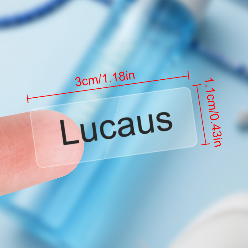 Custom Name Marking Stickers - - Blister Plaster Sport recension och pris