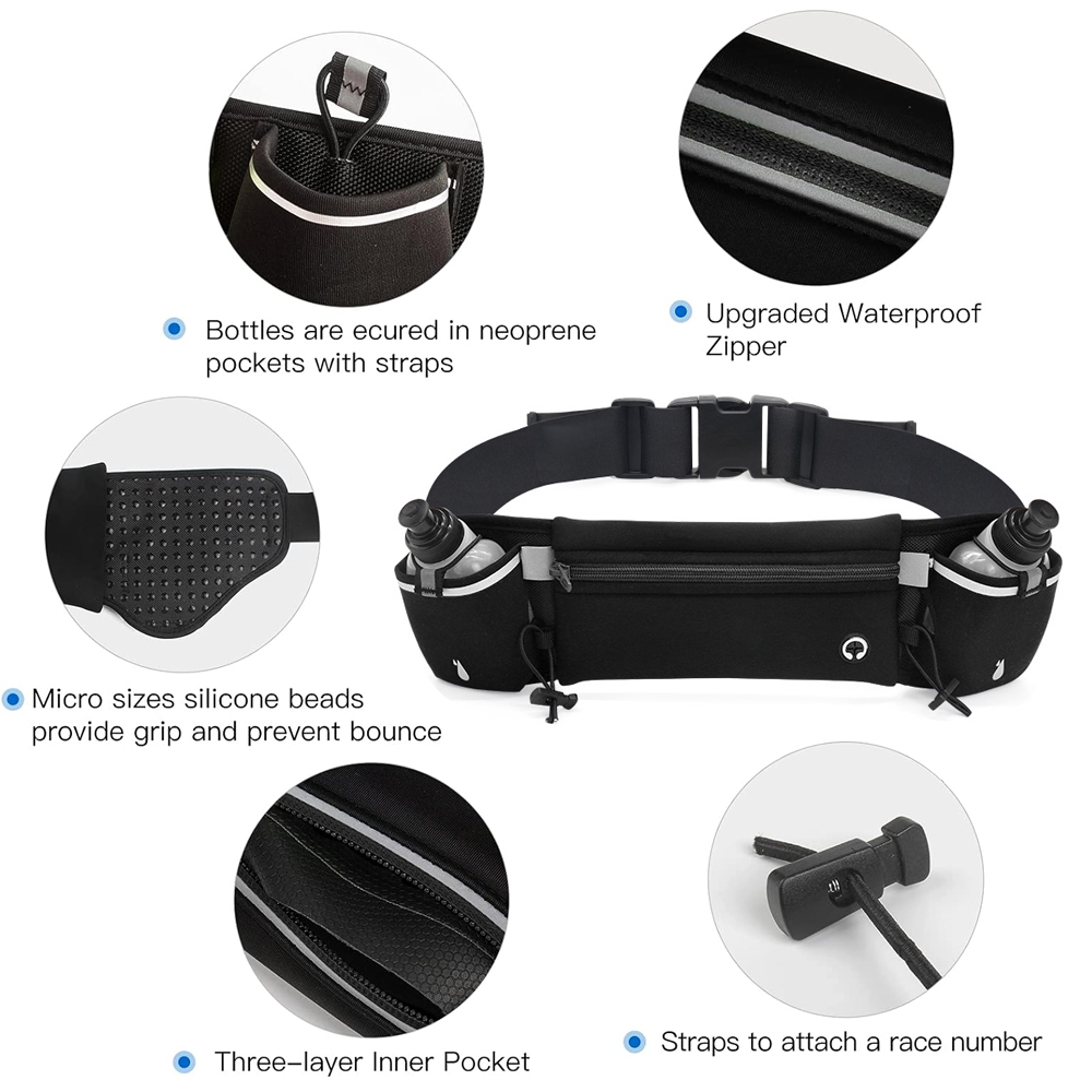 1PCS Running Belt with Water B - Running Gear Kit recension och pris