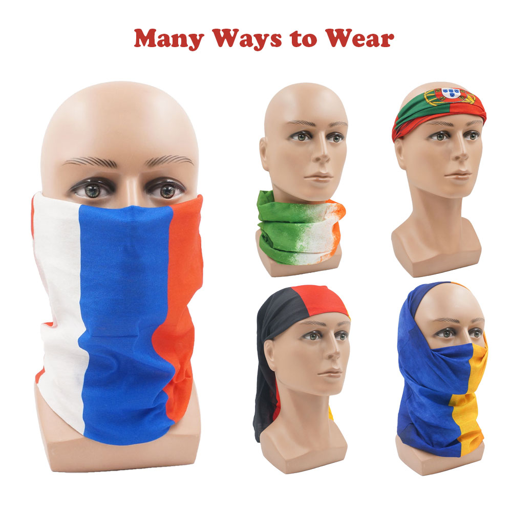 European Countries Face & Neck - Running Gear Headband recension och pris