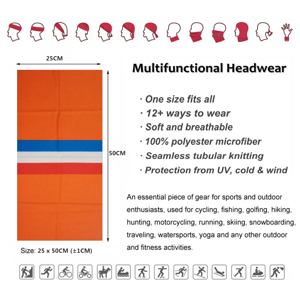 European Countries Face & Neck - Running Gear Headband recension och pris