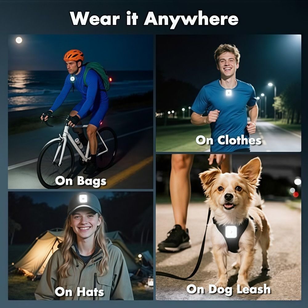 Rechargeable Outdoor Night Run - Running Gear For Night recension och pris