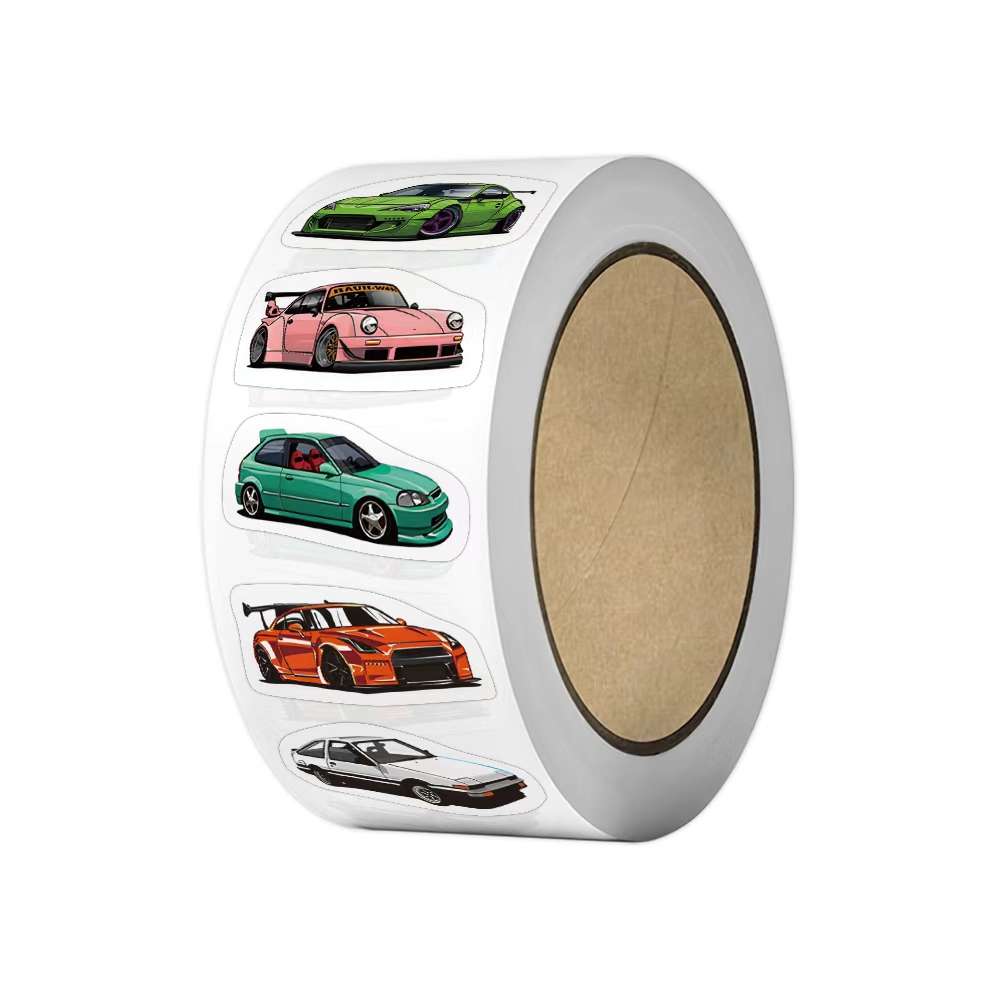 500 Pcs Mini Sports Car Sticke - Blister Plaster Sport recension och pris