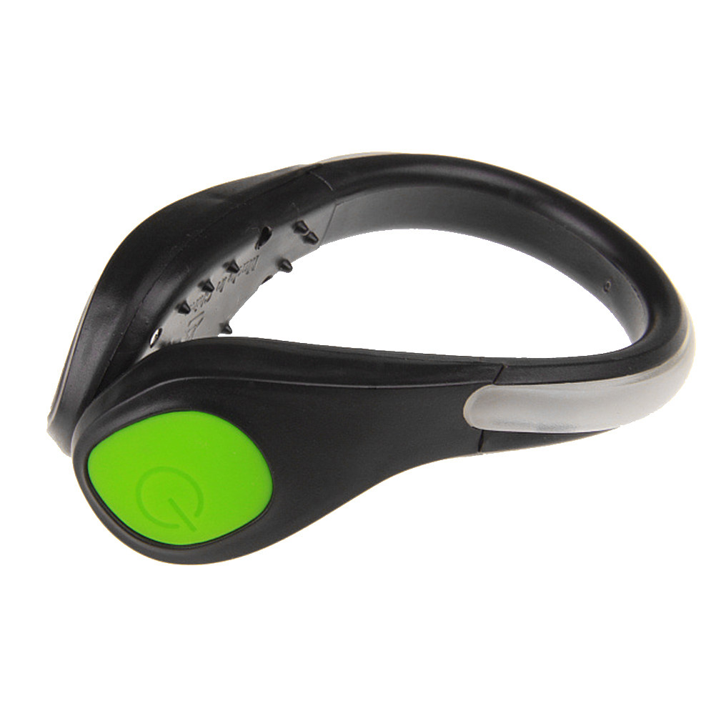 1Pcs LED Flash Shoe Clip Green - Running Gear For Night recension och pris