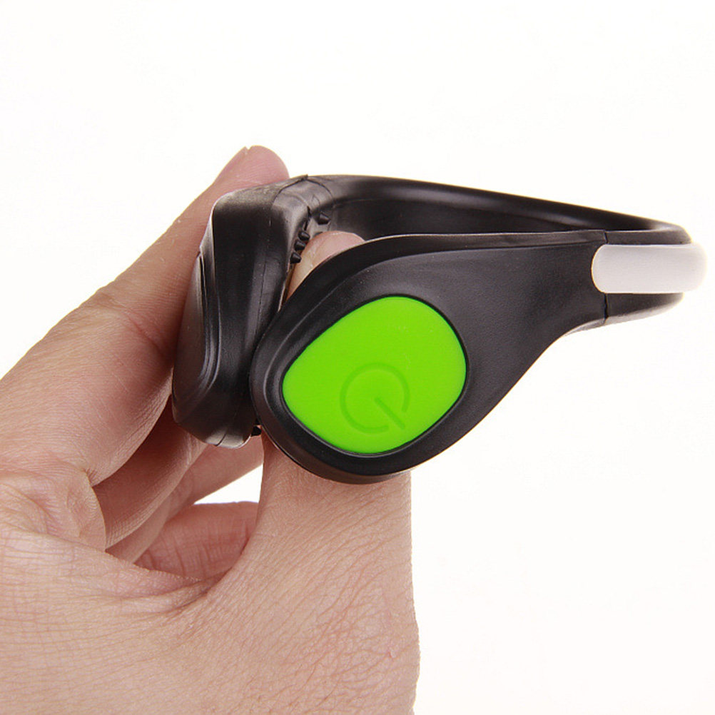 1Pcs LED Flash Shoe Clip Green - Running Gear For Night recension och pris