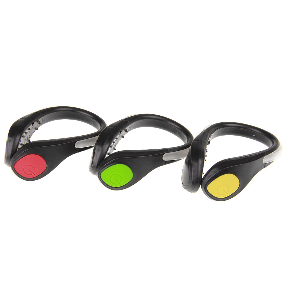 1Pcs LED Flash Shoe Clip Green - Running Gear For Night recension och pris