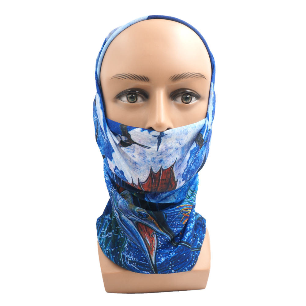 Fish Scales Pattern Neck Gaite - Running Gear Headband recension och pris