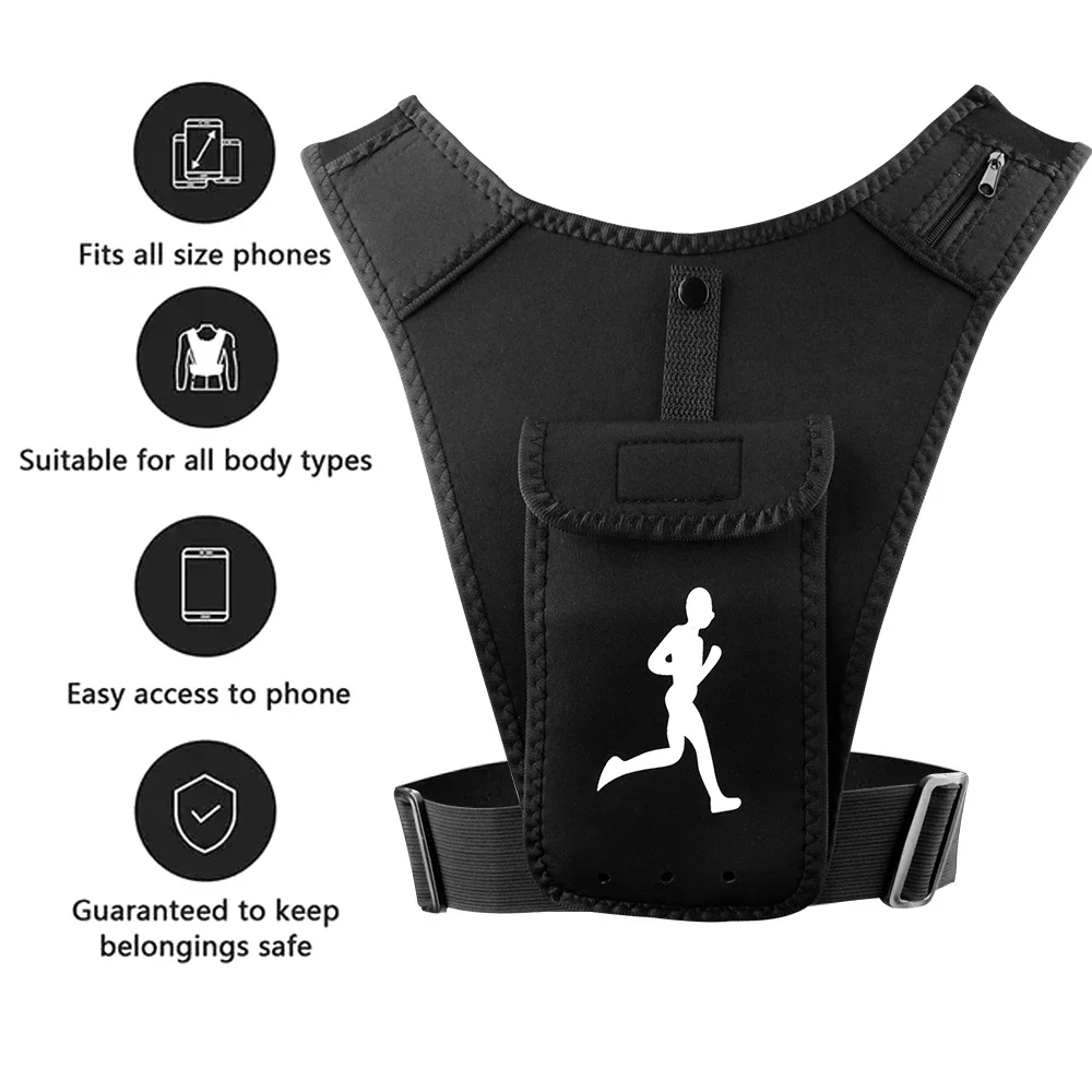 1Pcs Running Vest Phone Holder - Running Gear Train recension och pris
