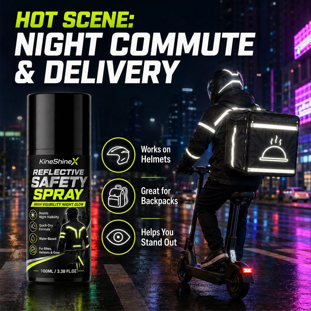 Night Reflective Safety Spray  - Running Gear For Night recension och pris